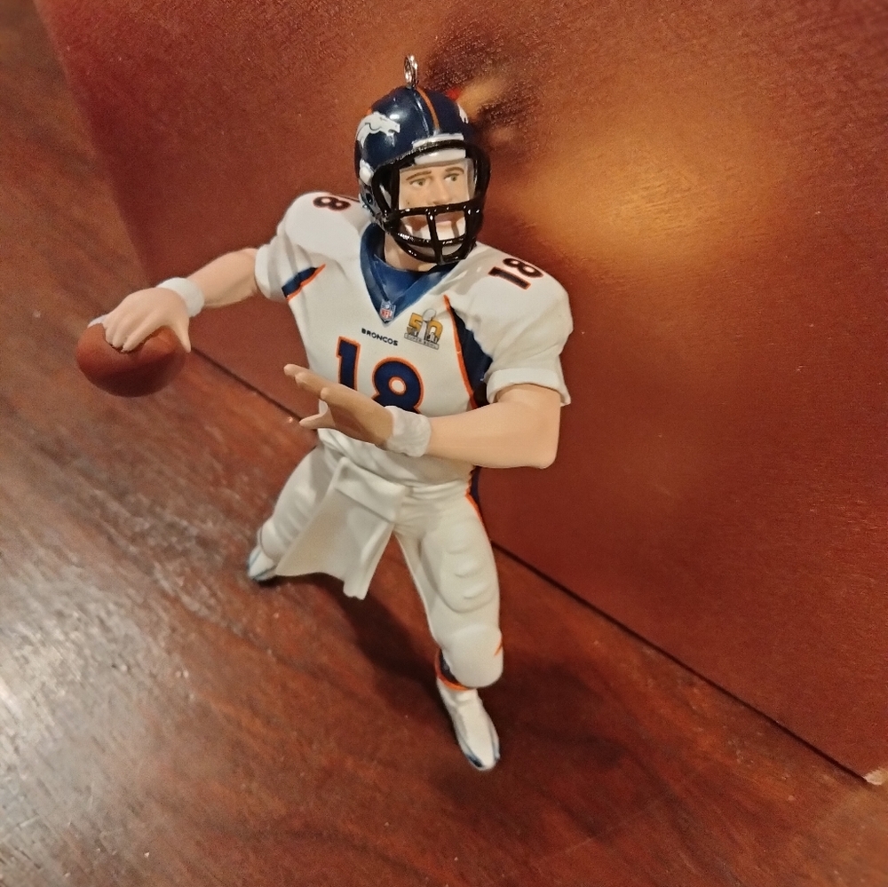 COPY - Peyton Manning Ornament